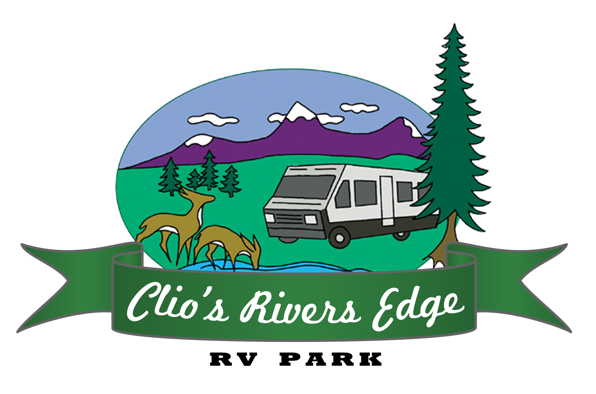 Clio's River's Edge RV Park RV The Lost Sierra